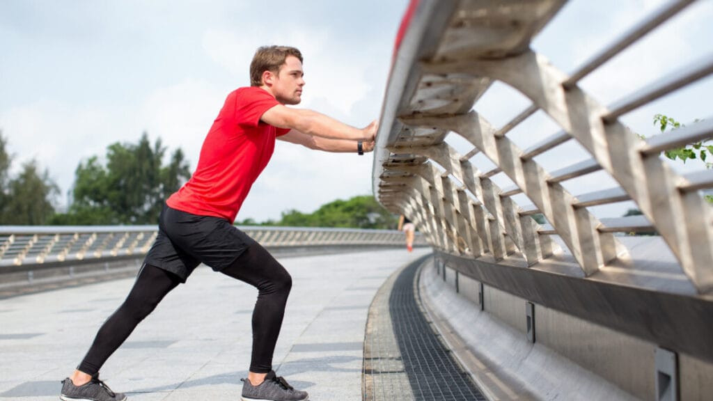 종아리 스트레칭